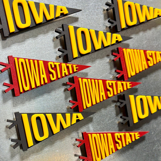 Iowa + State Magnets